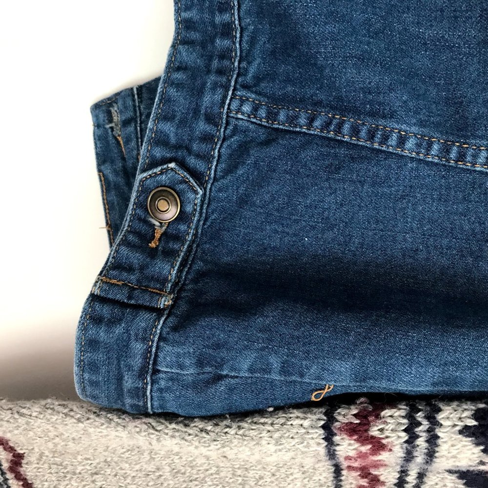 JEAN JACKET WITH KNIT SWEATER ARMS - Picture 8 of 8